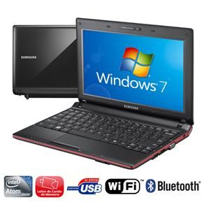 Netbook Samsung N150-BD1 c/ Intel Atom N455, 2GB, 320GB, Lei