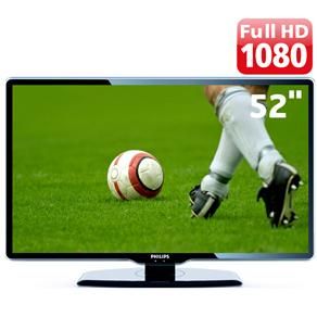 TV 52" LCD Philips Série 7000 52PFL7404D Full HD c/ Entradas