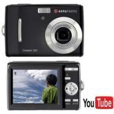 Câmera Digital Agfaphoto Compact 102 Preta c/ 12MP, LCD 2,7